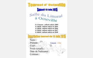 Tournoi Octeville 13 Juin 2015
