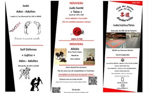 Plaquette judo Recto 2020-21