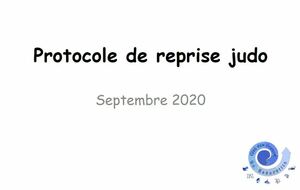 Protocole de reprise Septembre 2020